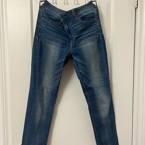American Eagle Outfitters Blue Skinny Jeans Classic Style